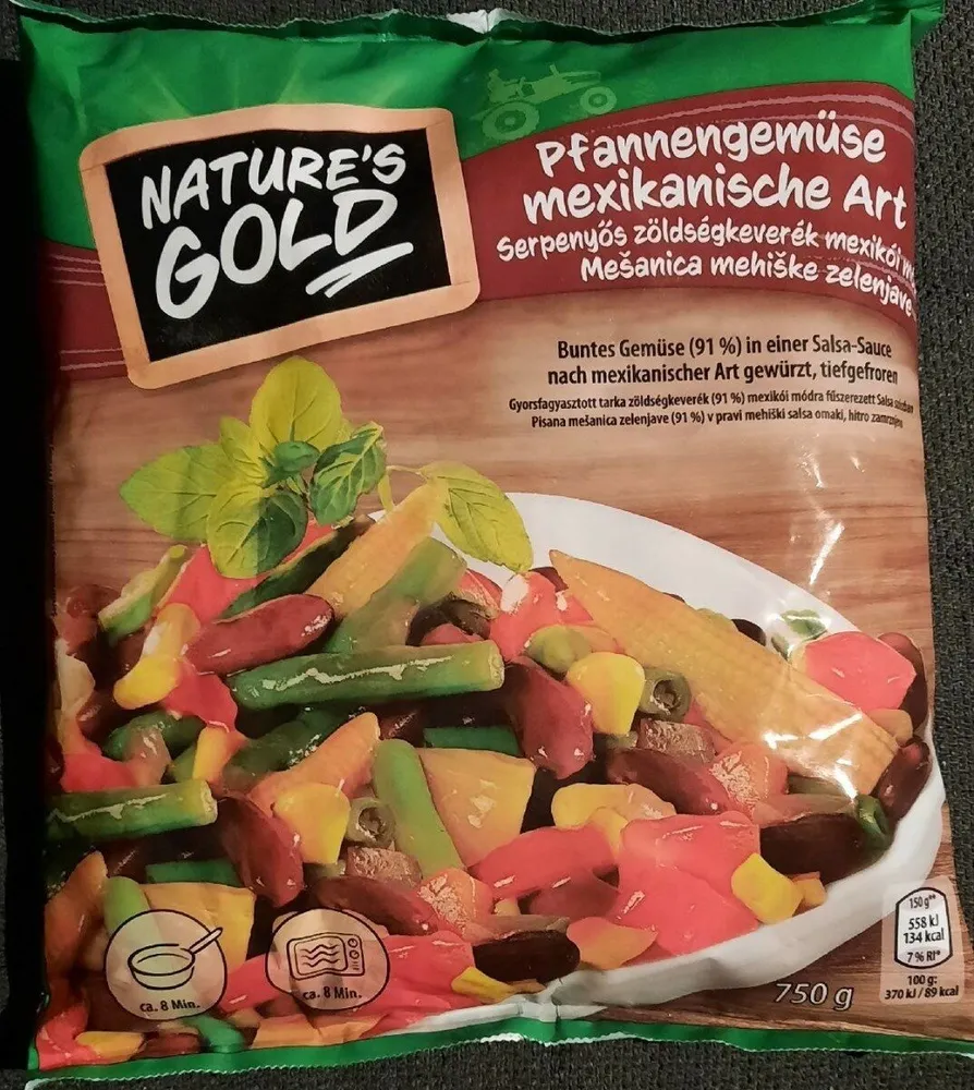 Pfannengemüse mexikanische Art