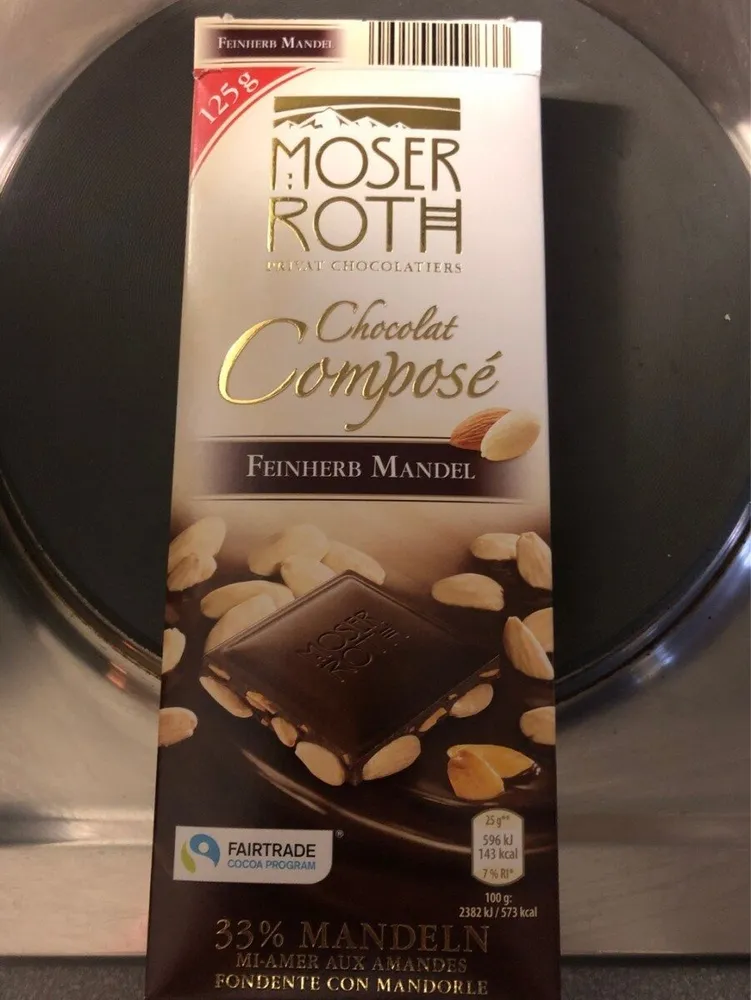 Chocolat Composé - Feinherb Mandel
