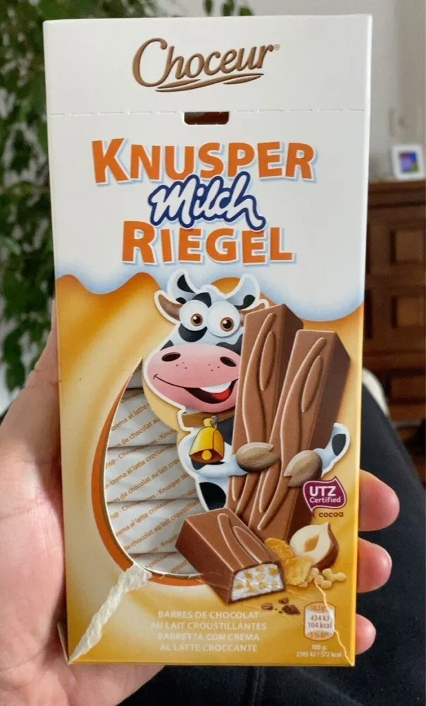 Knusper Milch Riegel