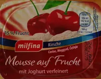 Mousse auf Frucht