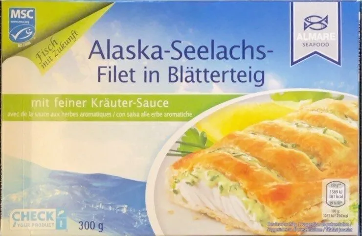 Filet in Blätterteig