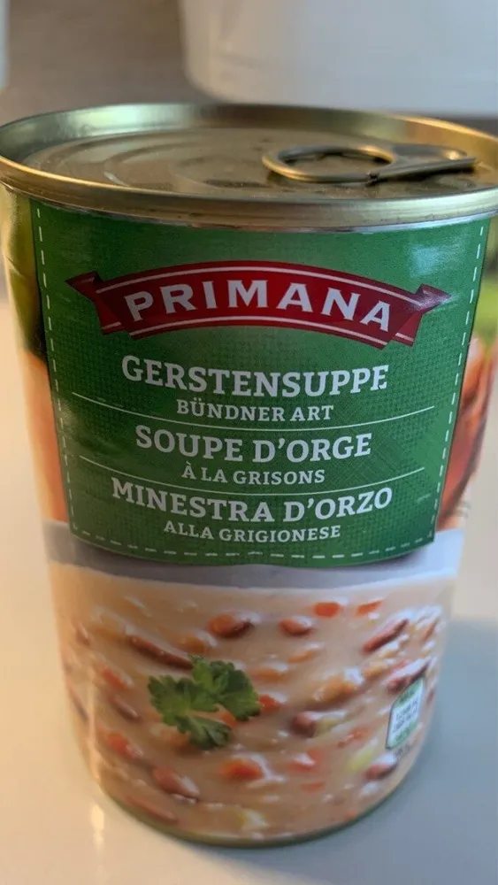 Soupe d'orge