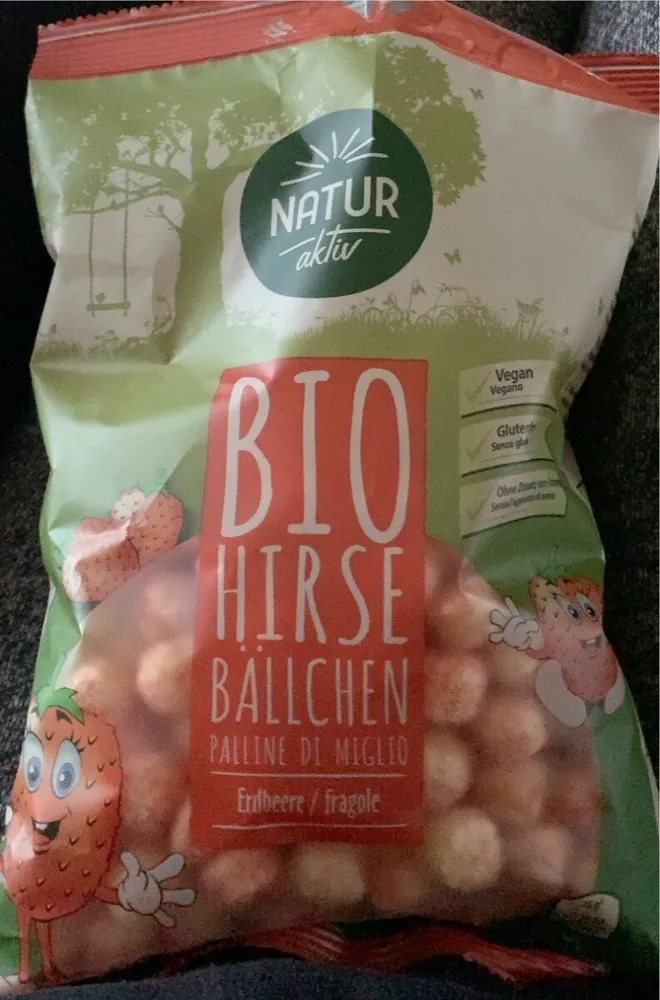 Palline di miglio alle fragole