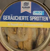 Sprotten geräuchert in Rapsöl