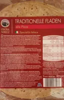 Traditionelle Fladen alla Pizza