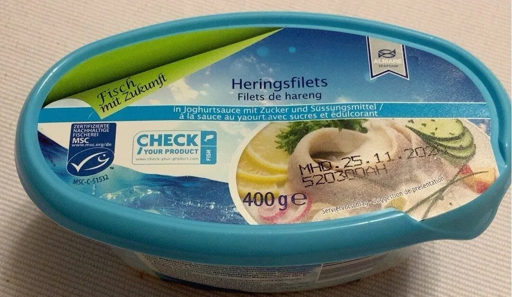 Filets de hareng