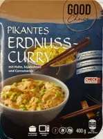 Pikantes Erdnuss Curry