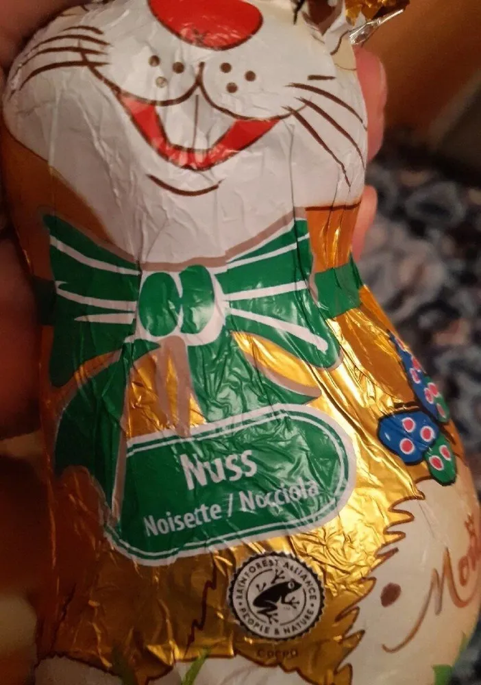 Chocolat noisettes monarc
