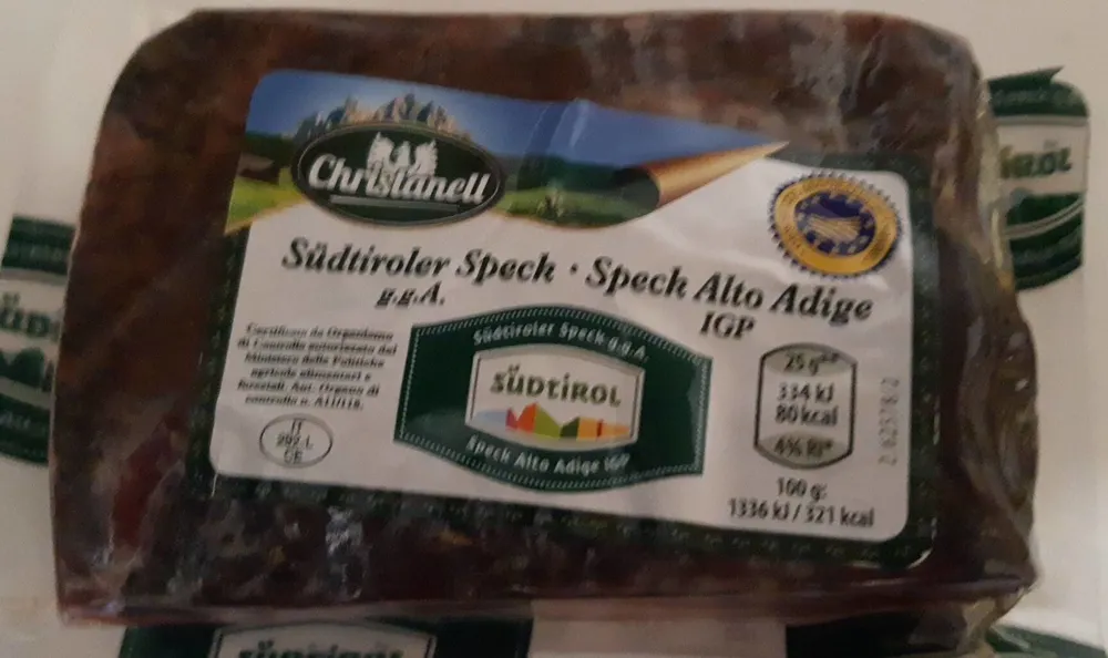 Speck Alto Adige IGP