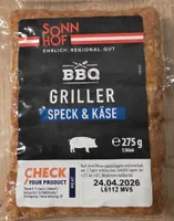 BBQ Griller Speck&Käse