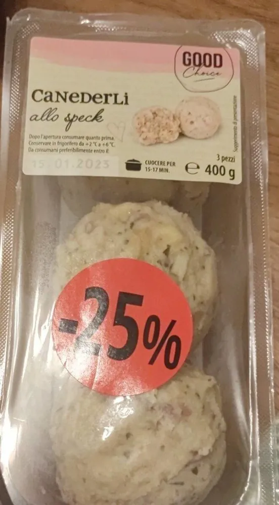 Canederli allo Speck
