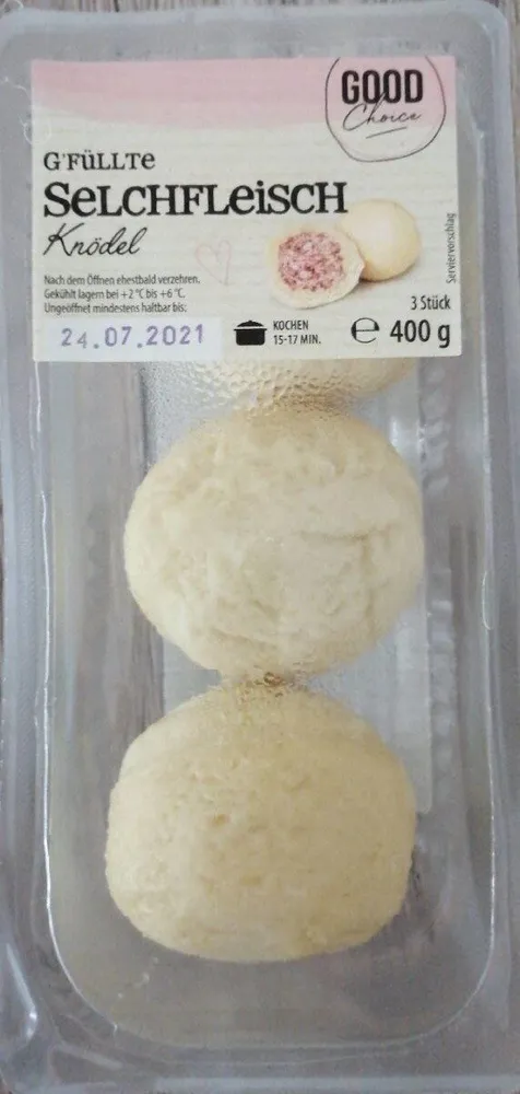 G'Füllte Selchfleisch Knödel