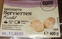 Herzhafte Servietten Knödwl