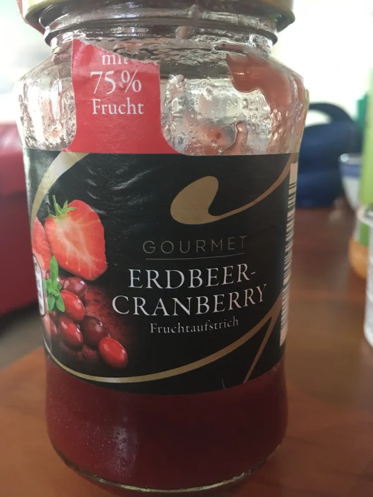 Erdbeer-Cranberry Fruchtaufstrich