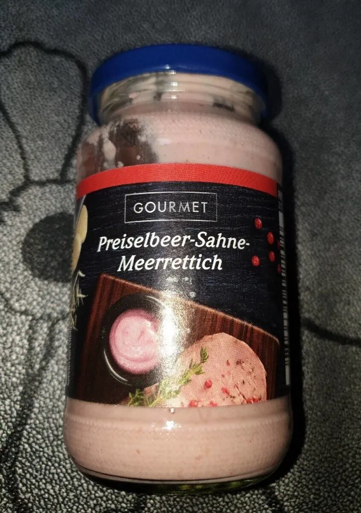 Preiselbeer-Sahne-Meerrettich