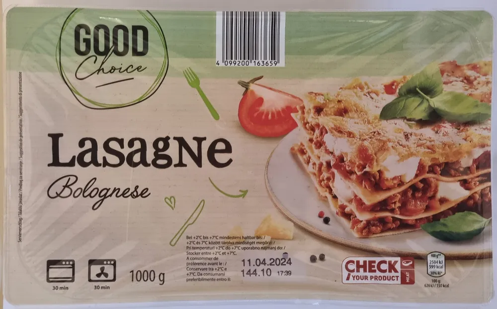 Lasagne Bolognese