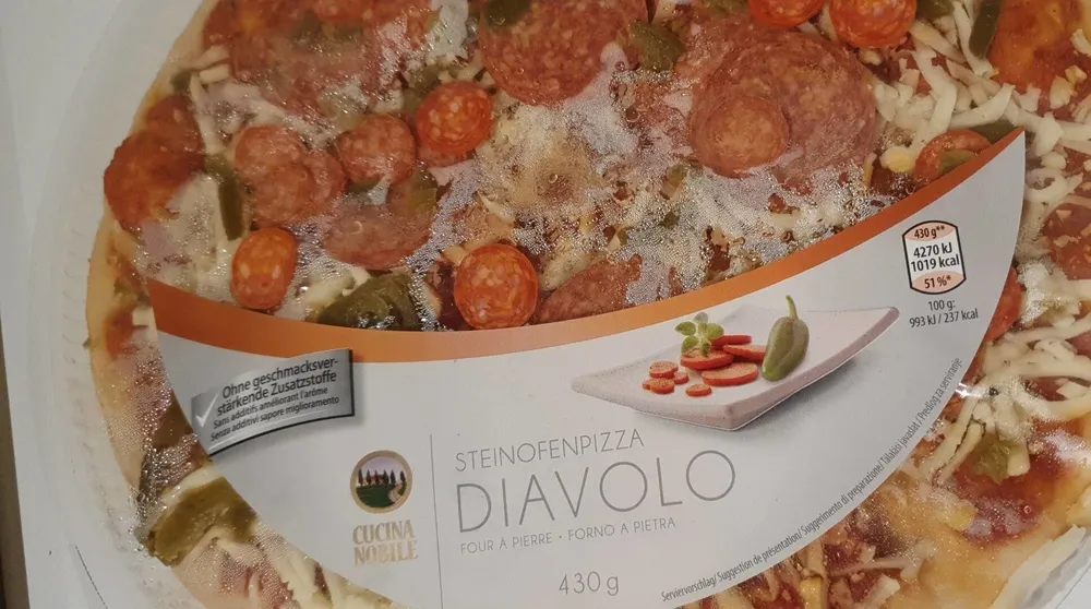 STEINOFENPIZZA DIAVOLO