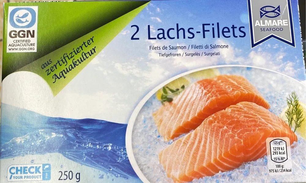 2 Lachs Filets