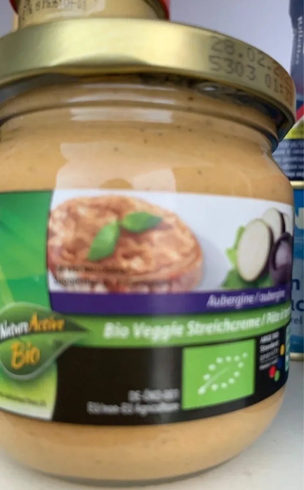 Pâte à tartiner veggie bio