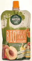 Gyümölcs snack - alma, barack, banán, sárgabarack