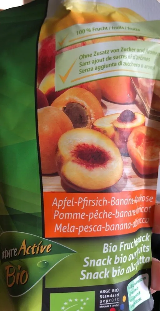 Snack bio aux fruits