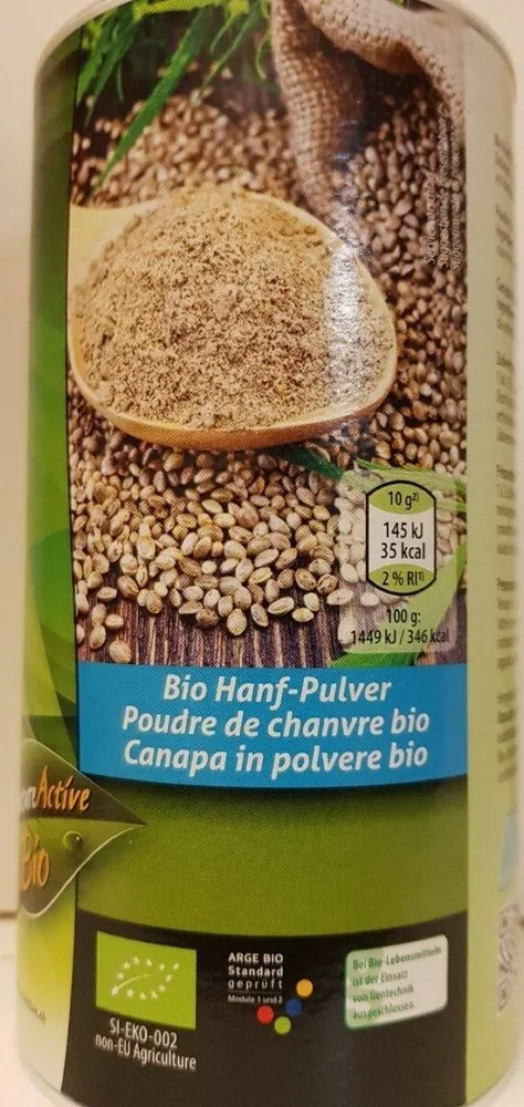 Poudre de chanvre bio