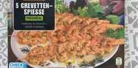 Crevetten-spiesse provençal
