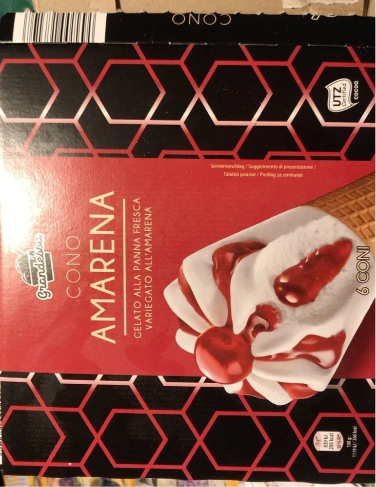 Cono amarena