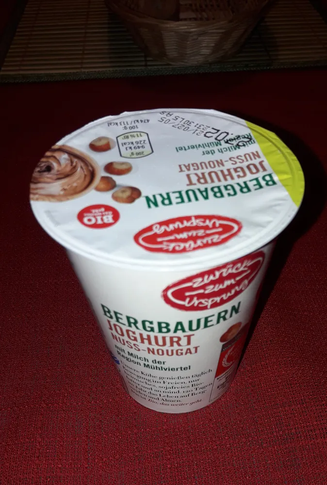 Bergbauern Joghurt Nuss-Nougat