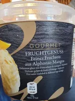 Glace aux fruits mangue Alphonso