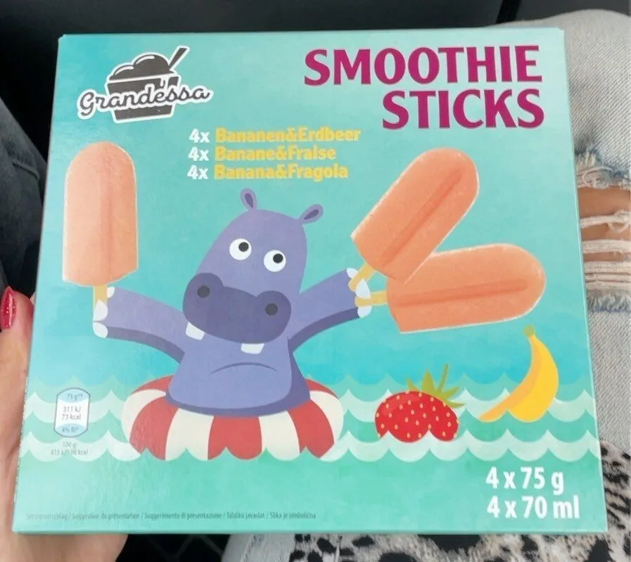 Smoothie sticks