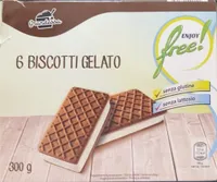 6 biscotti gelato