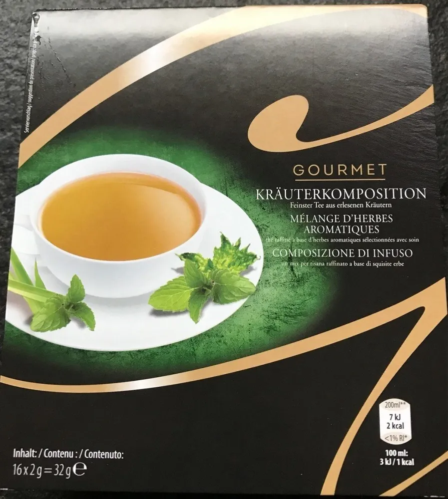 Thé aux herbes aromatique