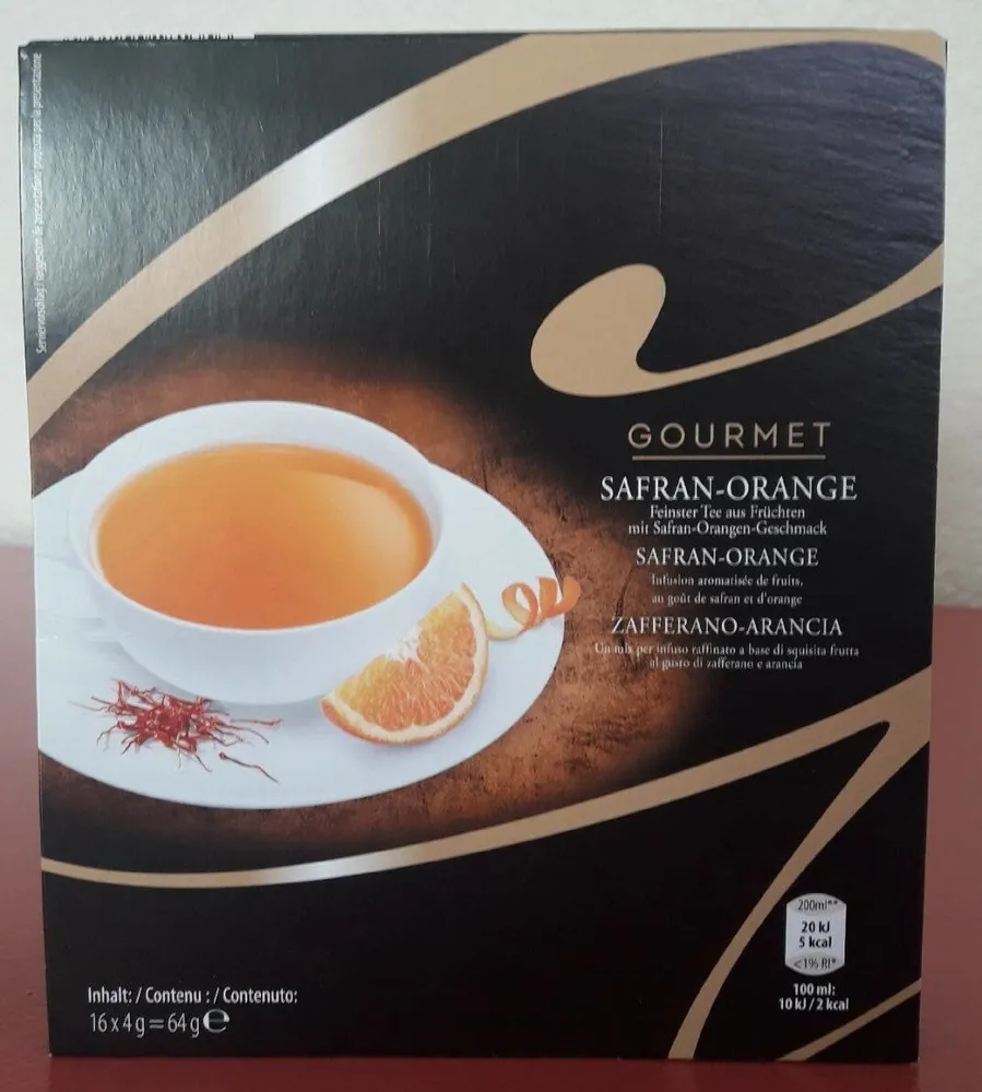 Infusion Safran-Orange