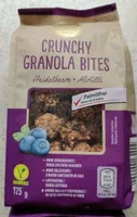 Crunchy Granola Bites Heidelbeere