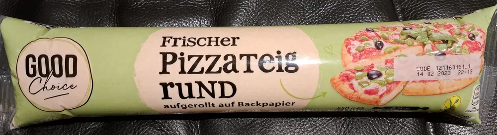 Pizzateig rund