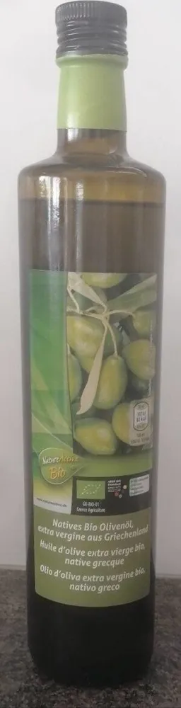 Huile d'olive extra vierge bio, native grecque