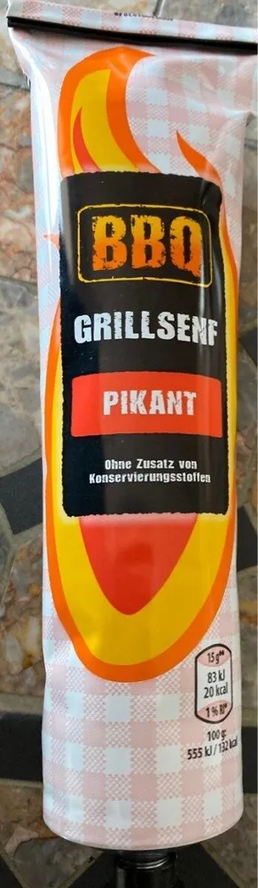 BBQ Grillsenf Pikant