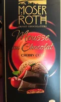 Mousse au chocolat cherry chili