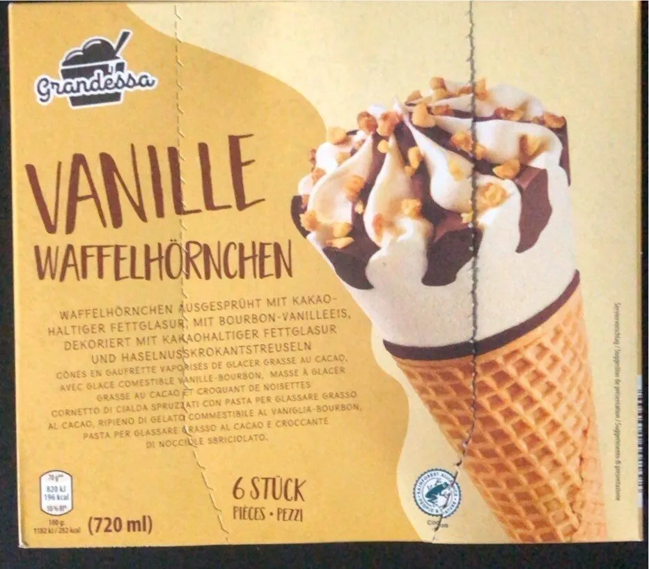 Vannille glace