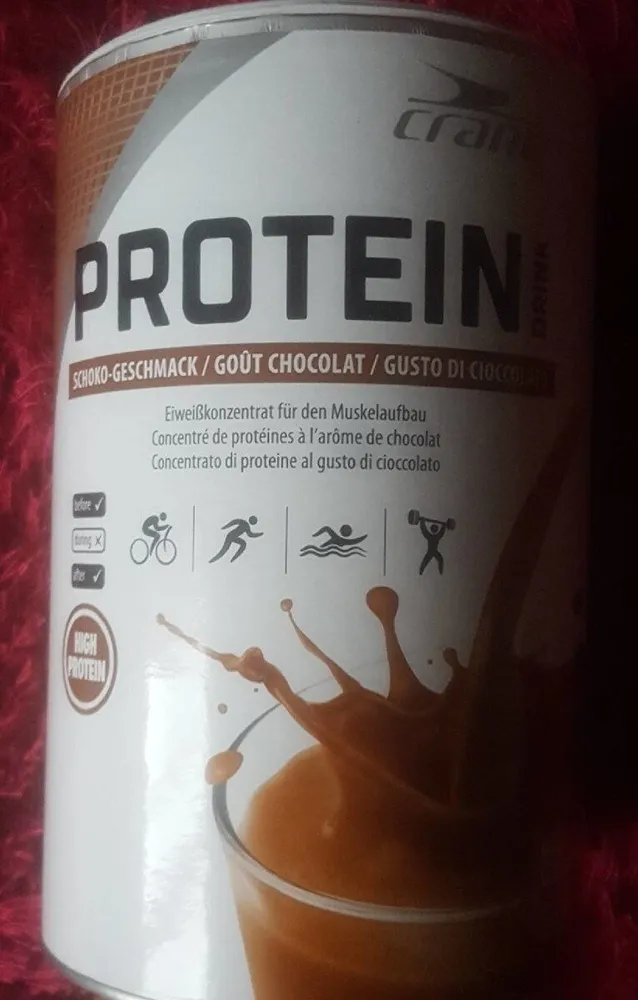 Protéines en poudre goût chocolat
