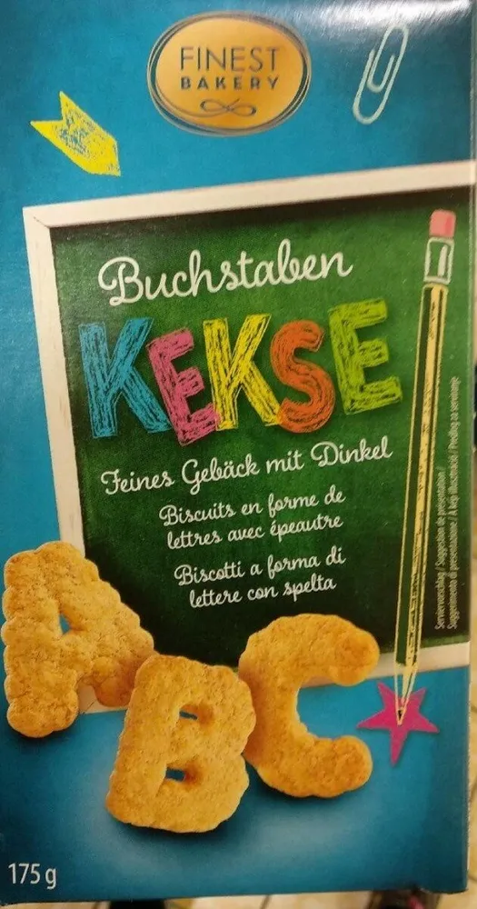 Buchstaben Kekse