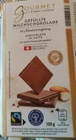 Cioccolato al latte con ripieno di crema alle mandorle