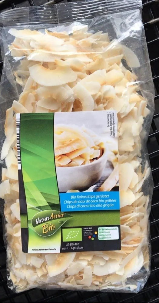 Chips de noix de coco bio grillées