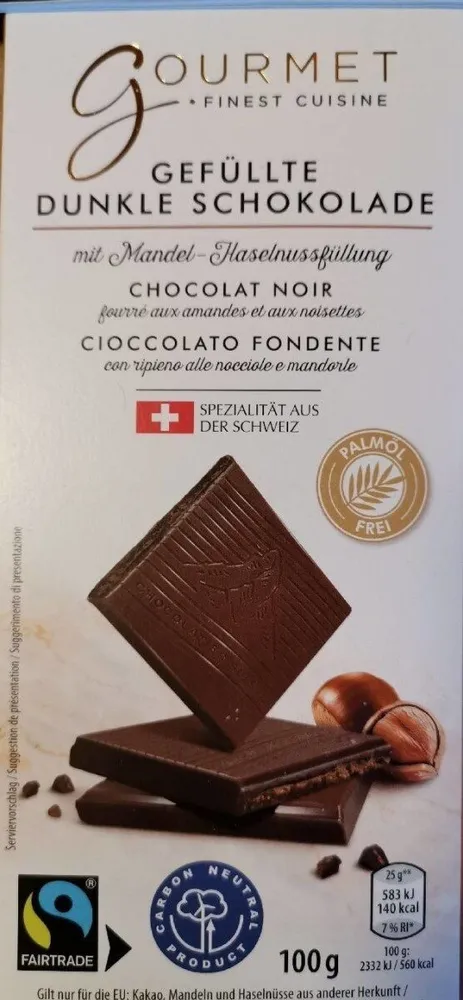 Chocolat noir Gourmet
