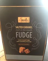 Salted caramel fudge