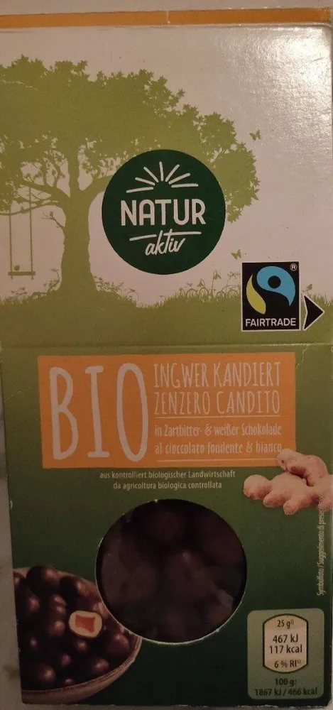 Zenzero candito bio