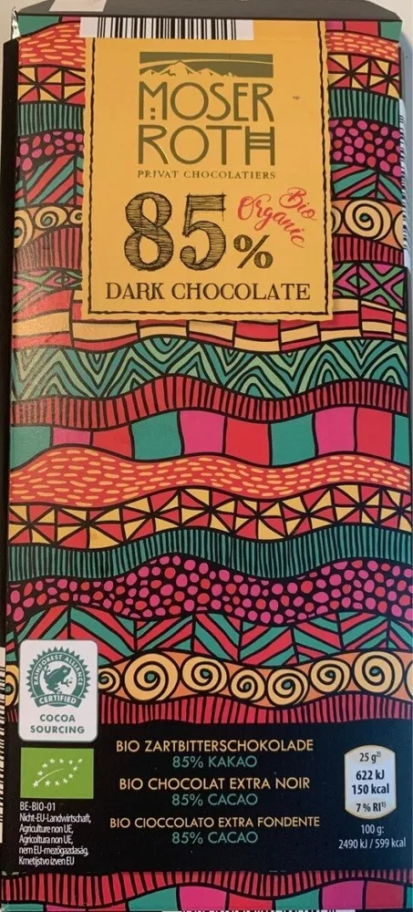 dark chocolate 85%