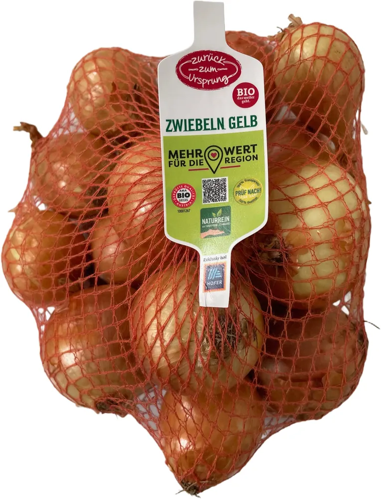 Zwiebeln gelb