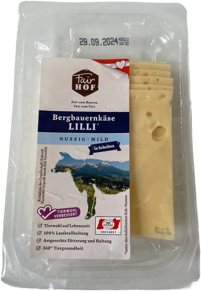 Bergbauernkäse Lilli